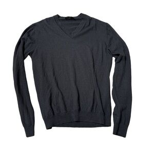 Prada Black V-Neck Sweater
